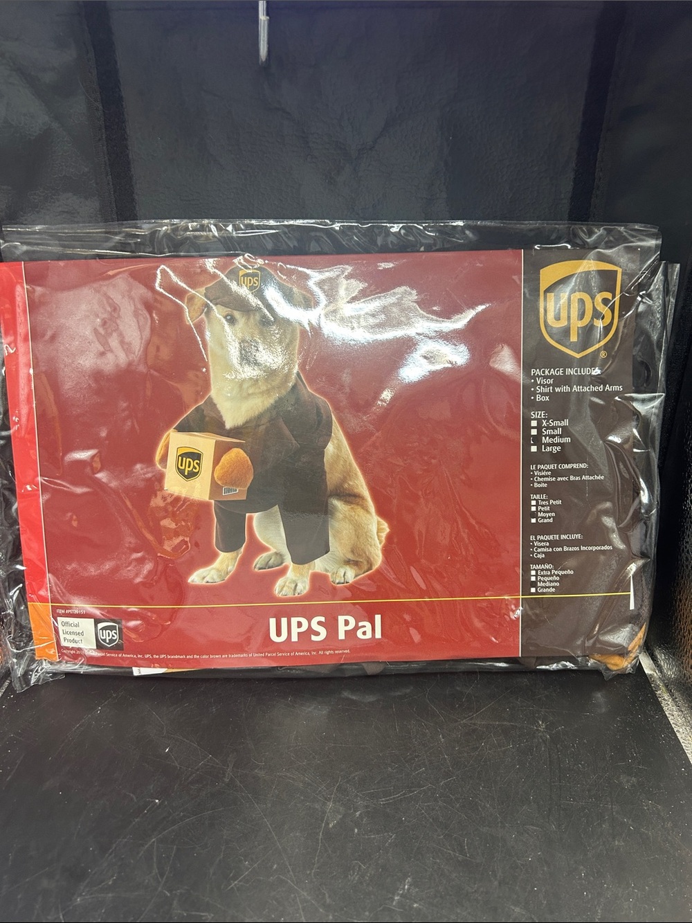 California Costumes UPS Pal Dog Costume - Brown